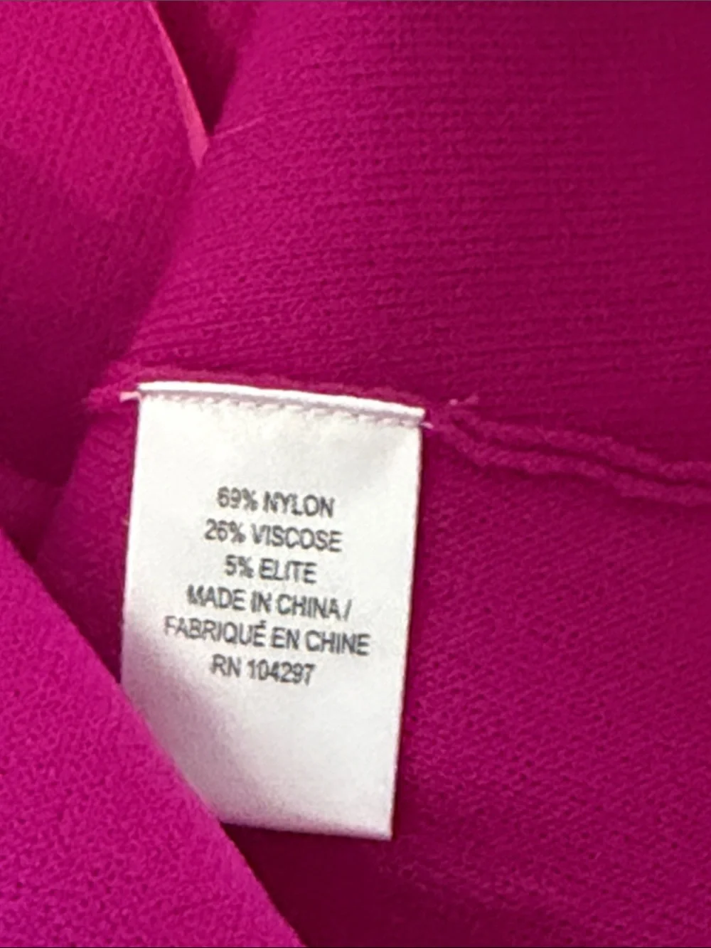Milly Fuchsia Halter Top with Multicolor Stripe and Dot Trim - Picture 7 of 8